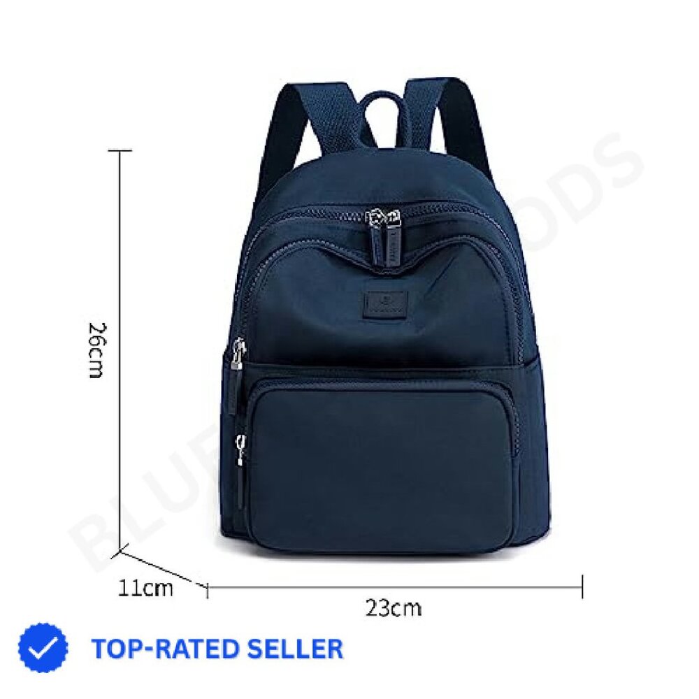 Mini Backpack Purse Waterproof Nylon Lightweight … - image 3